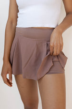 mode, walk + talk skort