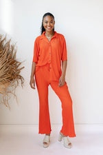 mode, vivianne pleated top