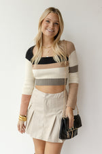 lena leather skirt