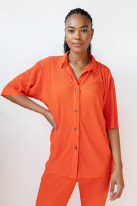 mode, vivianne pleated top
