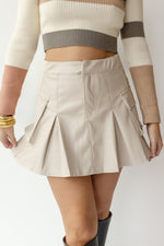 lena leather skirt