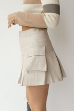 lena leather skirt