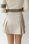 lena leather skirt