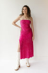 mode, violeta velvet tube maxi dress