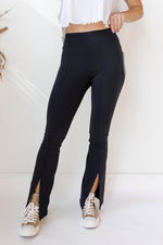 venice leggins with front slits