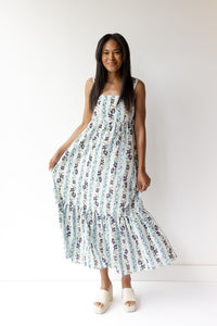 mode, tyler tiered floral maxi dress