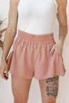mode, feelin free shorts