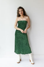 mode, violeta velvet tube maxi dress