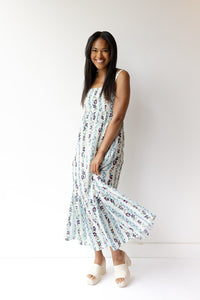 mode, tyler tiered floral maxi dress