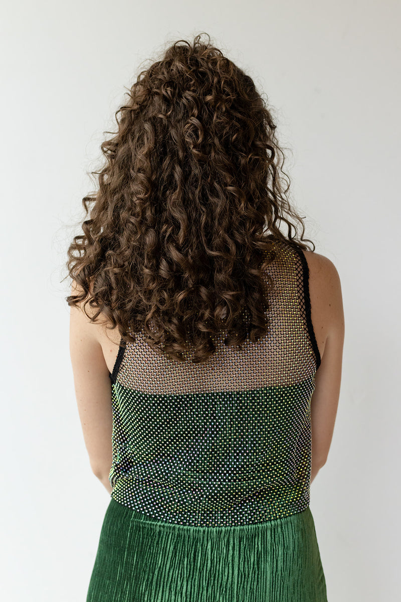 mode, i see you sequin tank