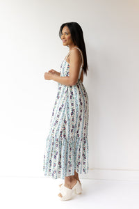 mode, tyler tiered floral maxi dress