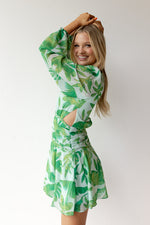mode, fiji ruched midi dress