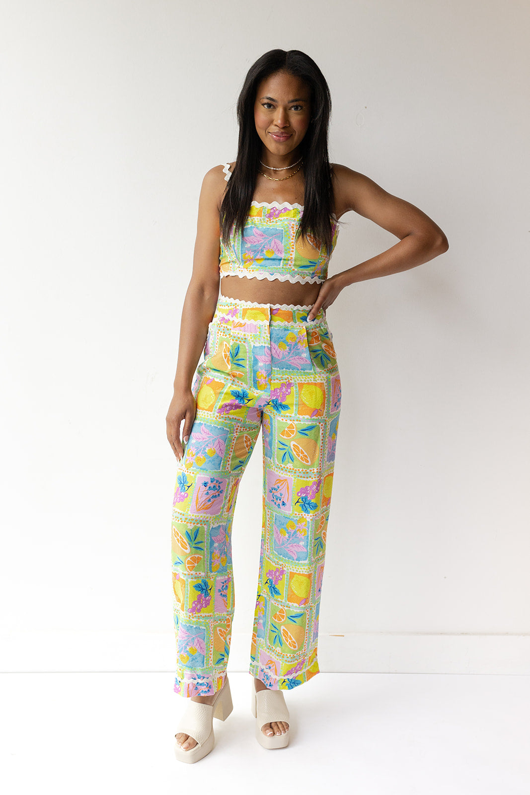 mode, cabo trim pants