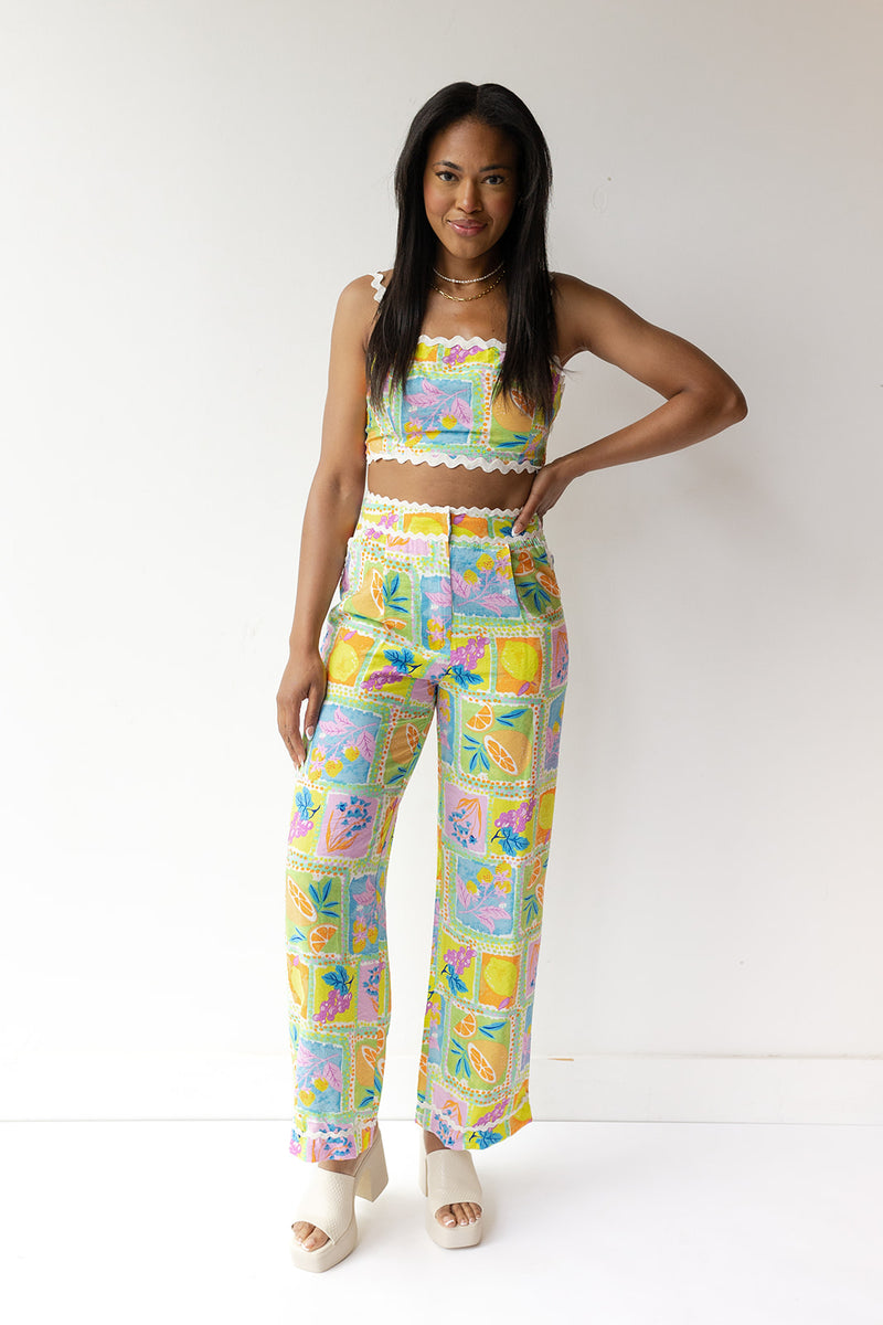 mode, cabo trim pants