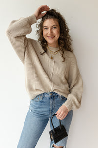 mode, callie ribbed knit sweater