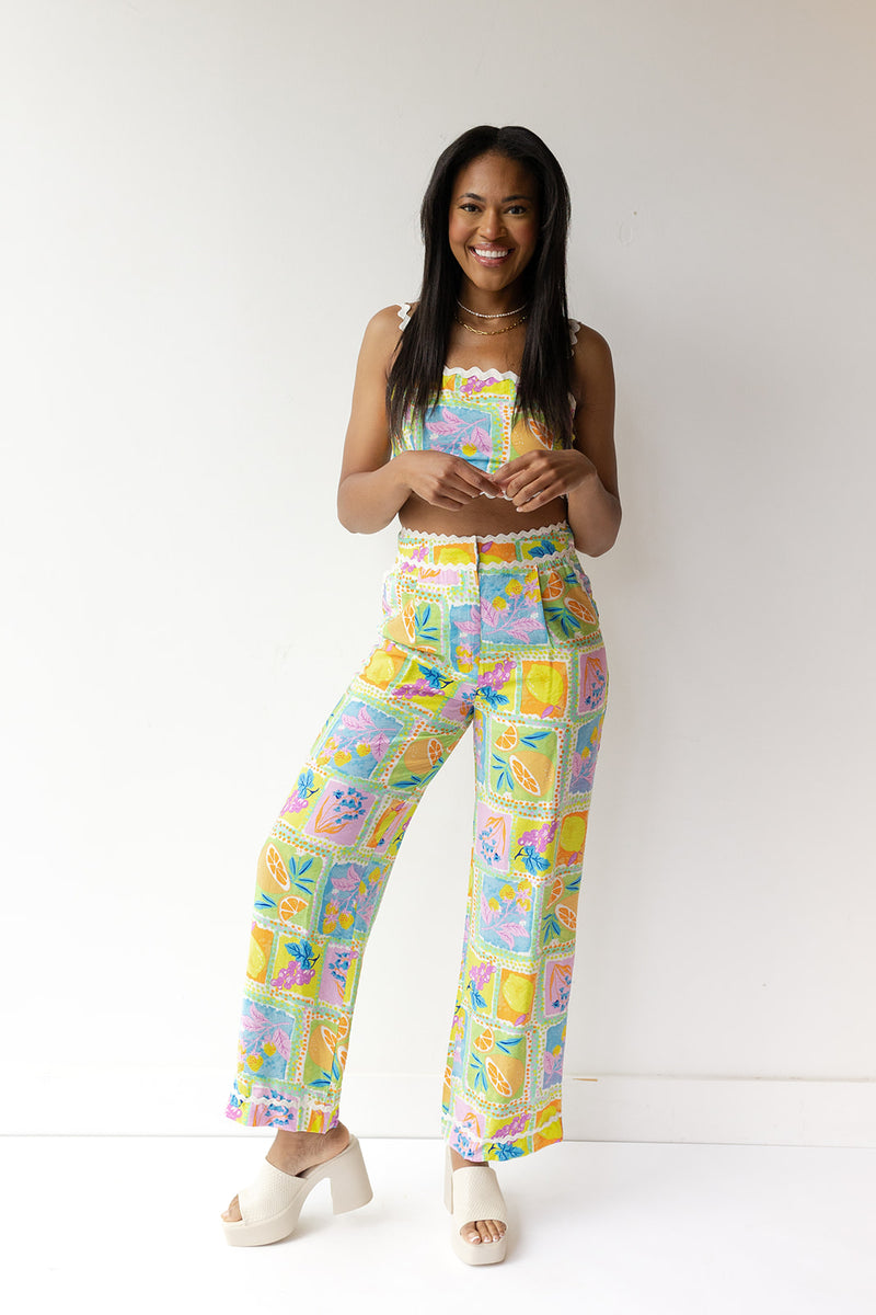 mode, cabo trim pants