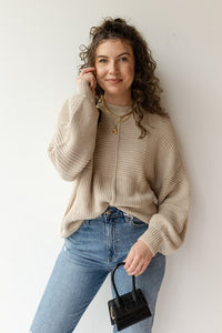 mode, callie ribbed knit sweater