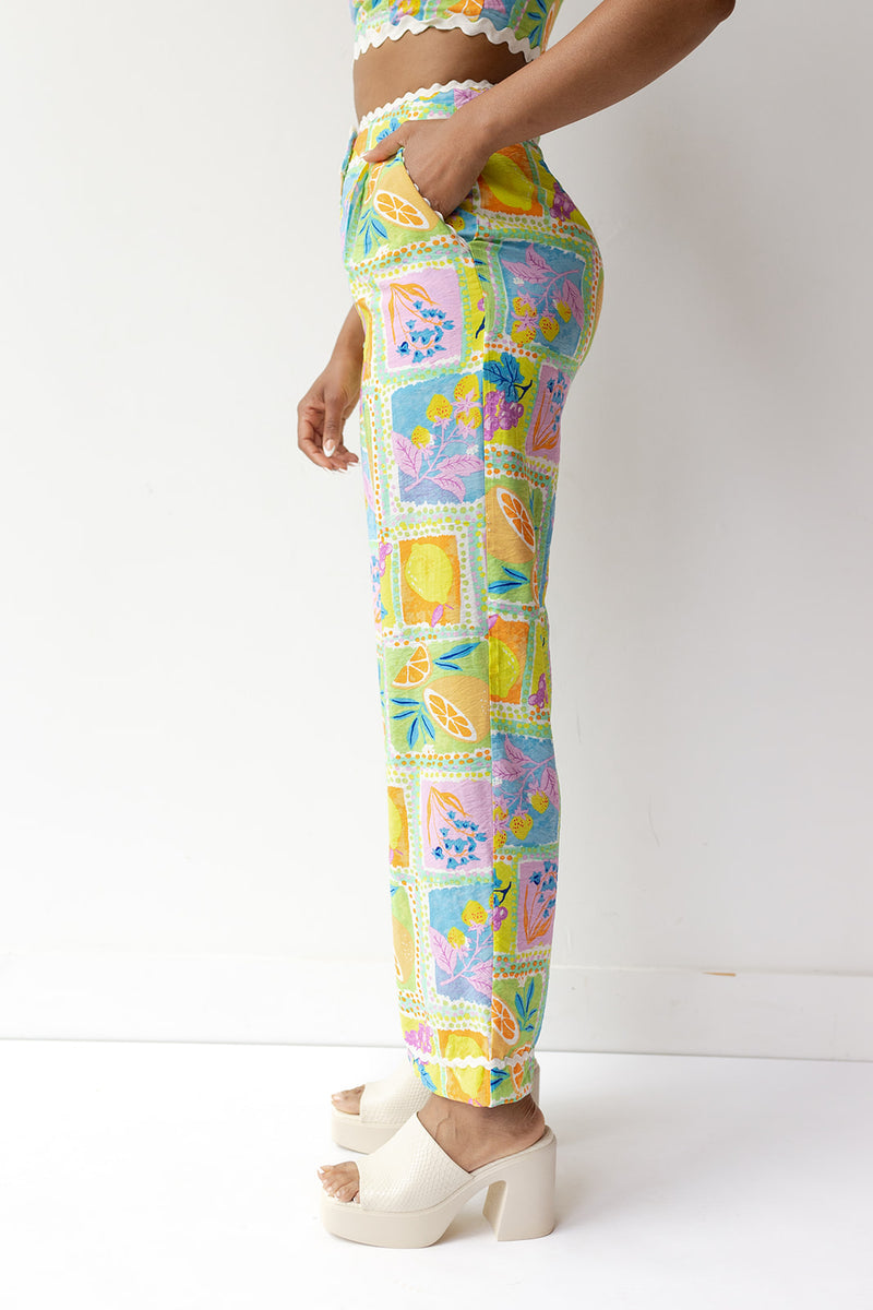 mode, cabo trim pants