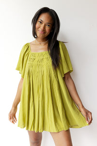mode, addison babydoll dress