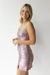 mode, josie metallic dress