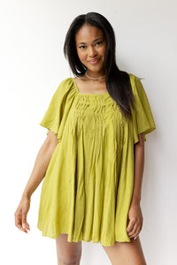mode, addison babydoll dress