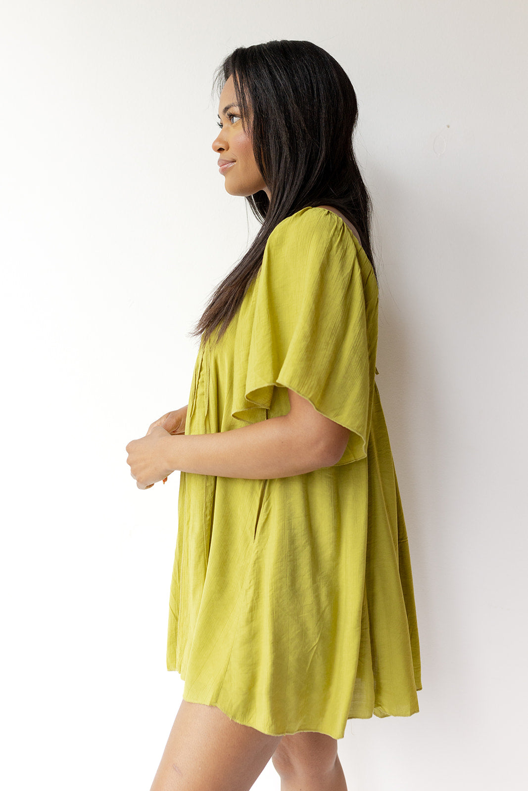 mode, addison babydoll dress