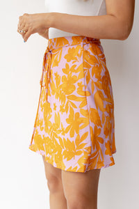 mode, natalia floral skirt