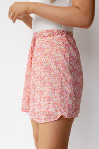 mode, savannah floral skirt
