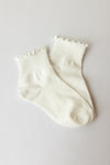 ruffle trim socks