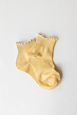 ruffle trim socks