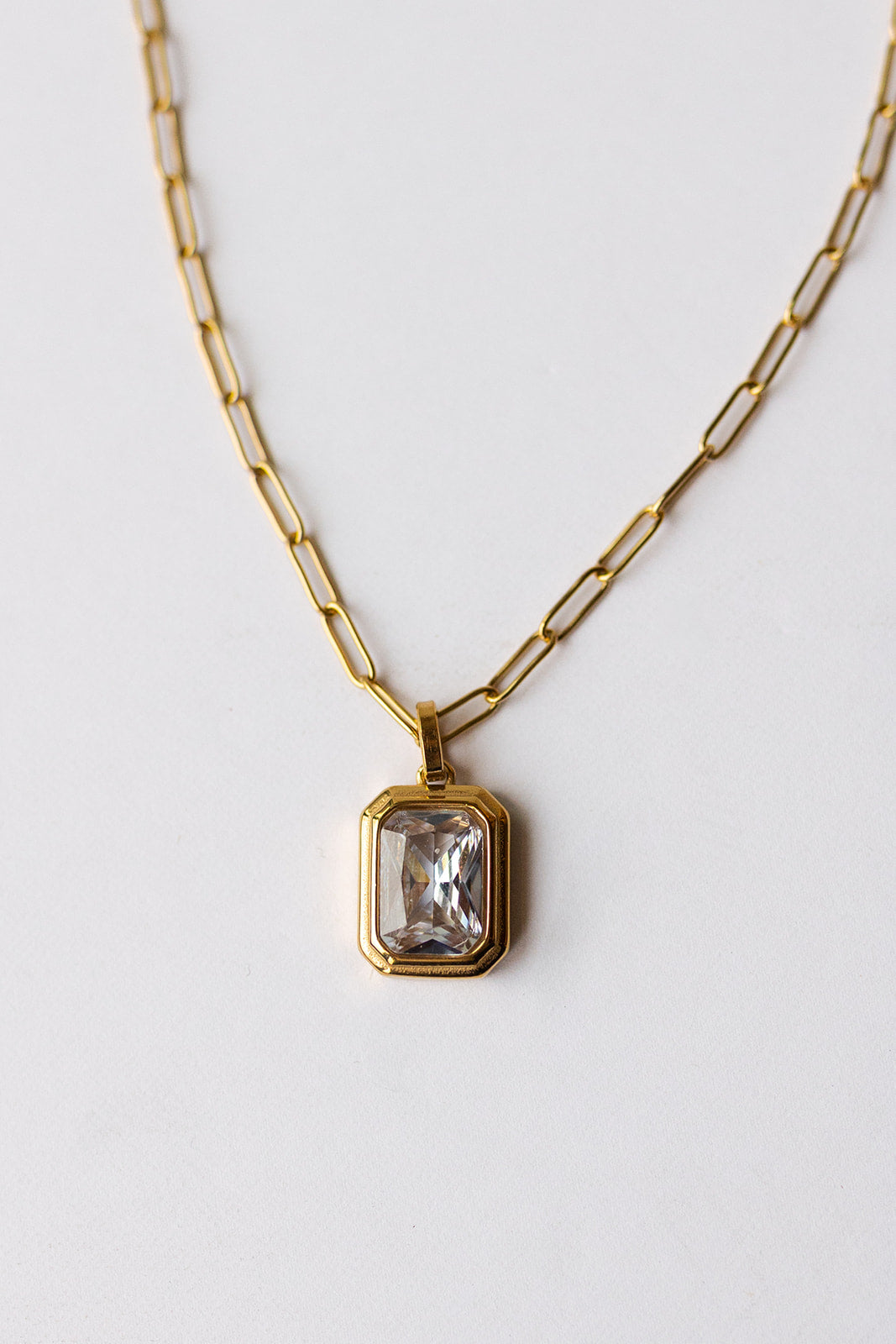 mode, gemma necklace, crystal