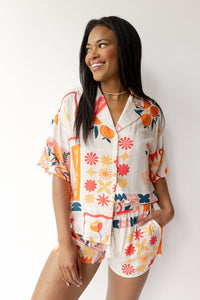 mode, molly printed top