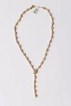 mode, manhattan lariat necklace