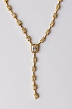mode, manhattan lariat necklace