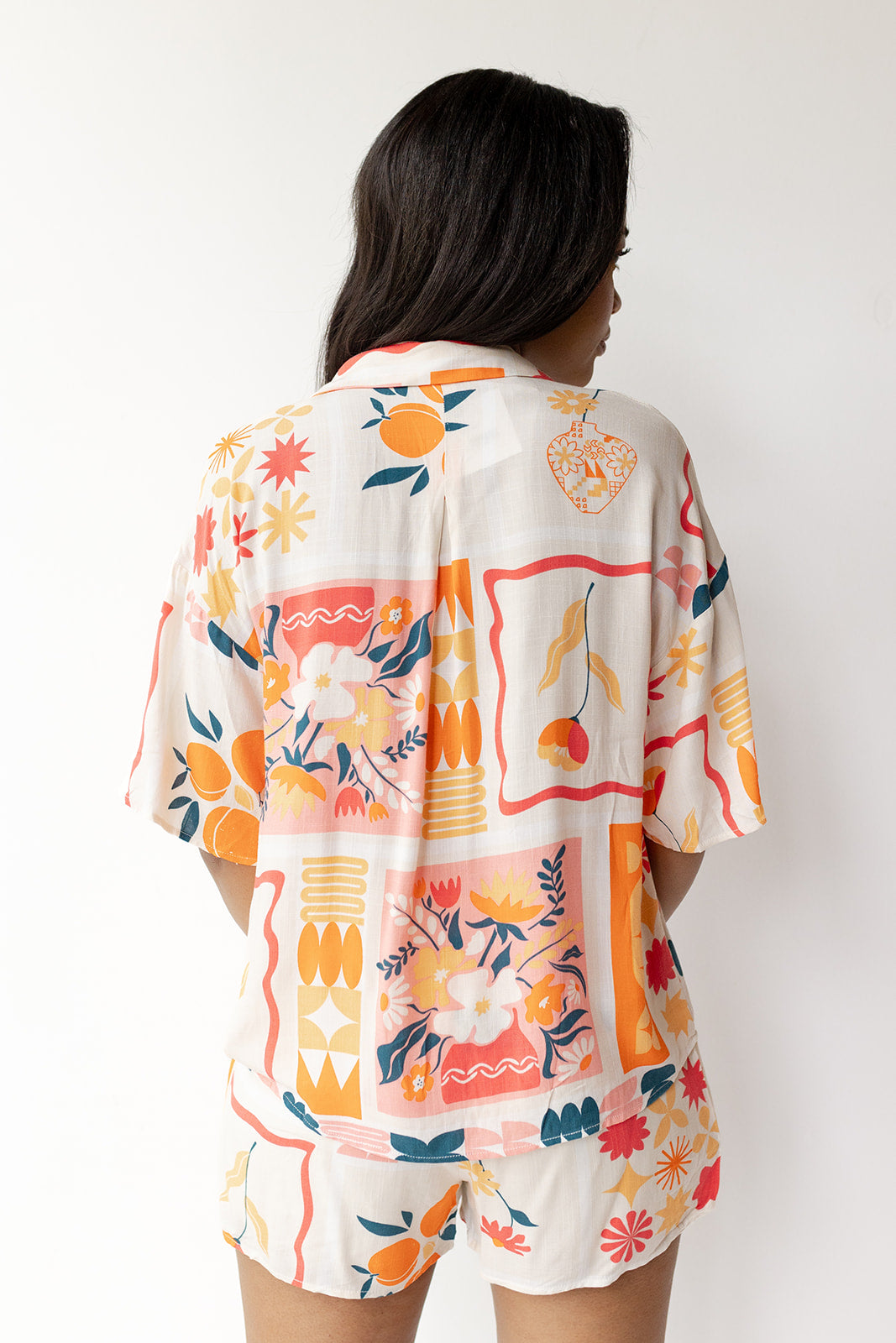 mode, molly printed top
