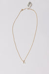 mode, mother of pearl initial necklace