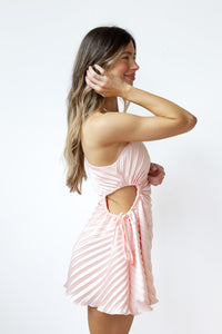 gisele pleated dress