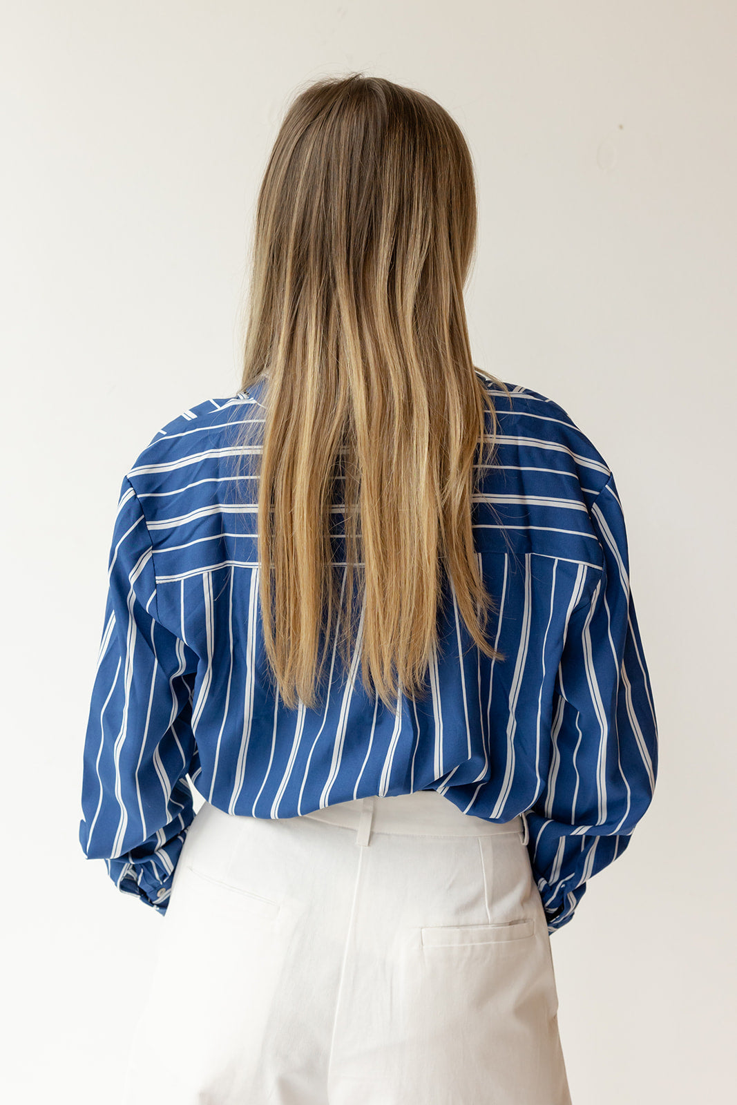 aaliyah striped blouse