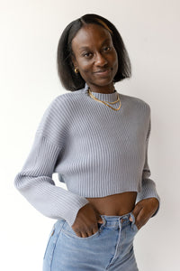 mode, ramona crop sweater