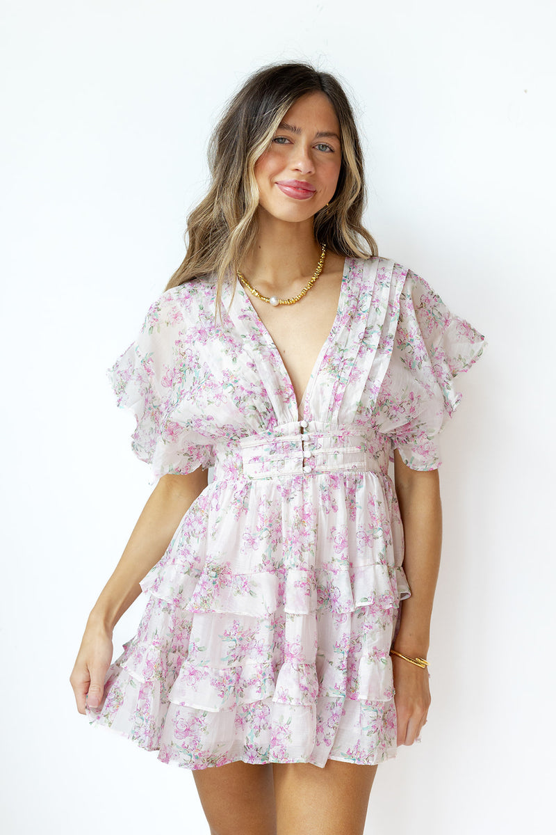 sallie ruffle dress