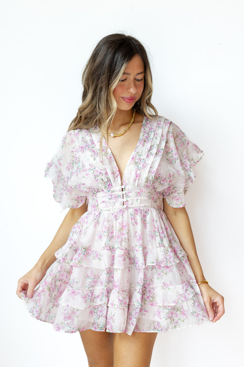 sallie ruffle dress