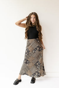 she's lovely floral skirt
