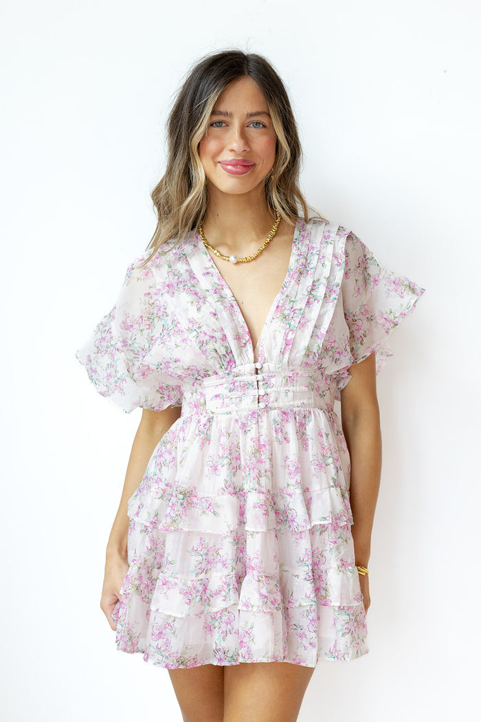 sallie ruffle dress