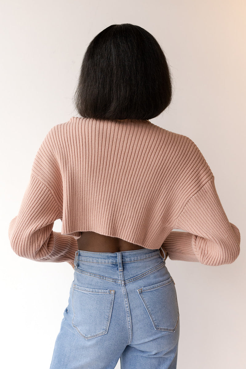 ramona crop sweater