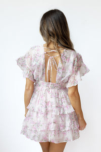 sallie ruffle dress