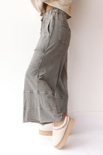 mode, delilah terry knit pants