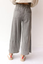mode, delilah terry knit pants