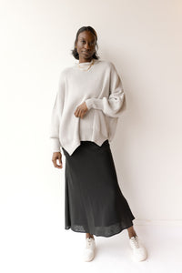 mode, liv linen skirt