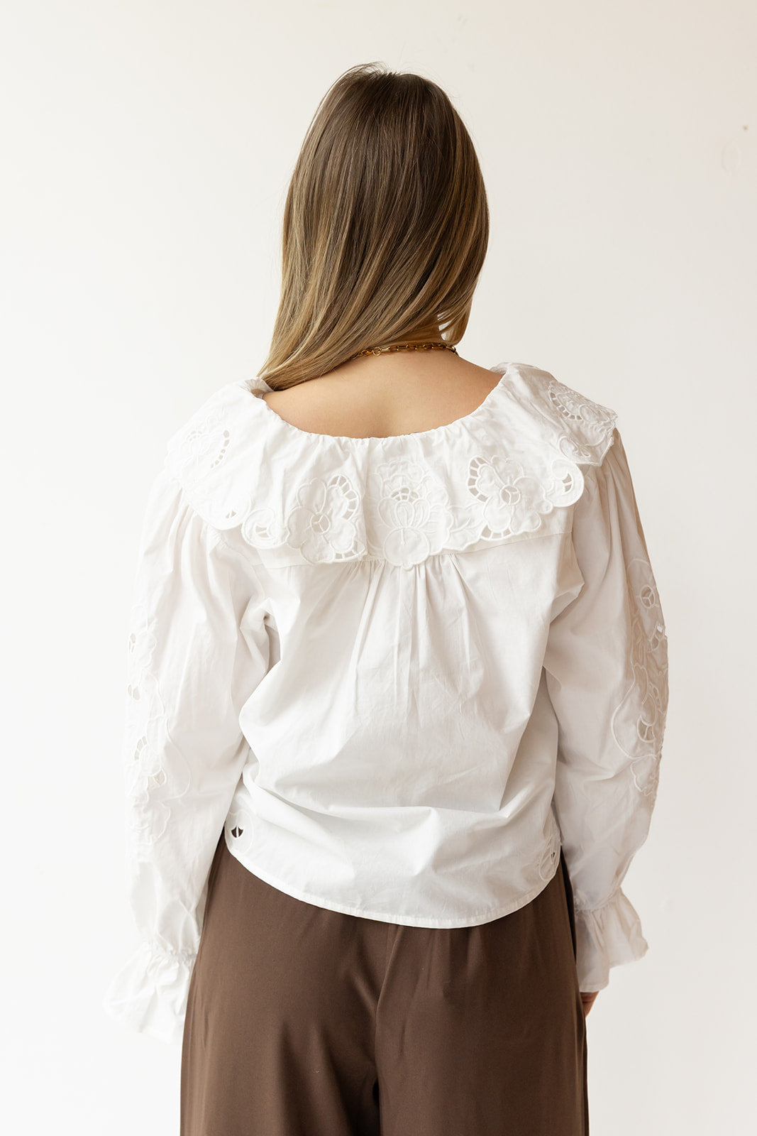 darla eyelet blouse