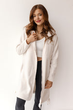 mode, longline sherpa jacket